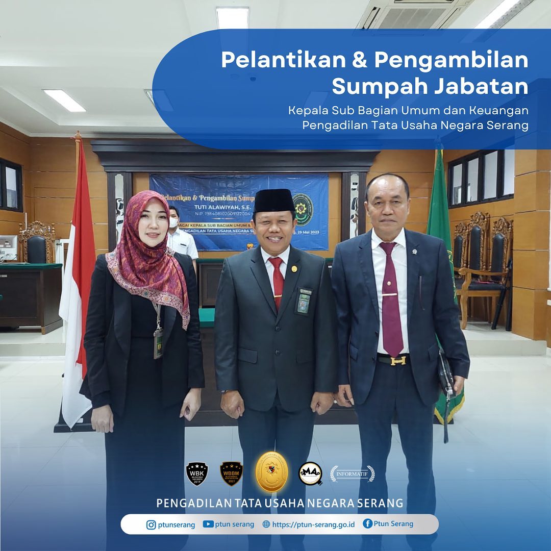 pelantikan-dan-pengambilan-sumpah-jabatan-kepala-sub-bagian-umum-dan-keuangan-pengadilan-tata-usaha-negara-serang