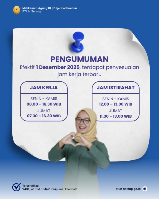 Penyesuaian Jam Kerja…....