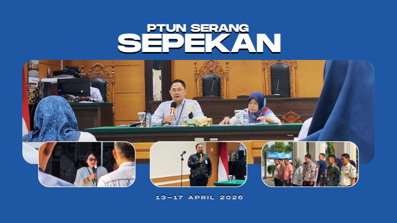 PTUN SERANG SEPEKAN:…....