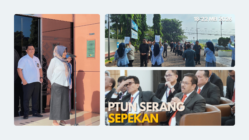 PTUN SERANG SEPEKAN:…....